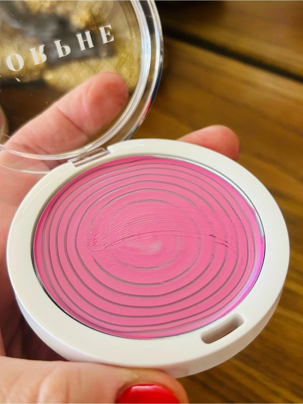 Morphe Huephoric Rush 3-In-1 Silk Blush Energized Shade